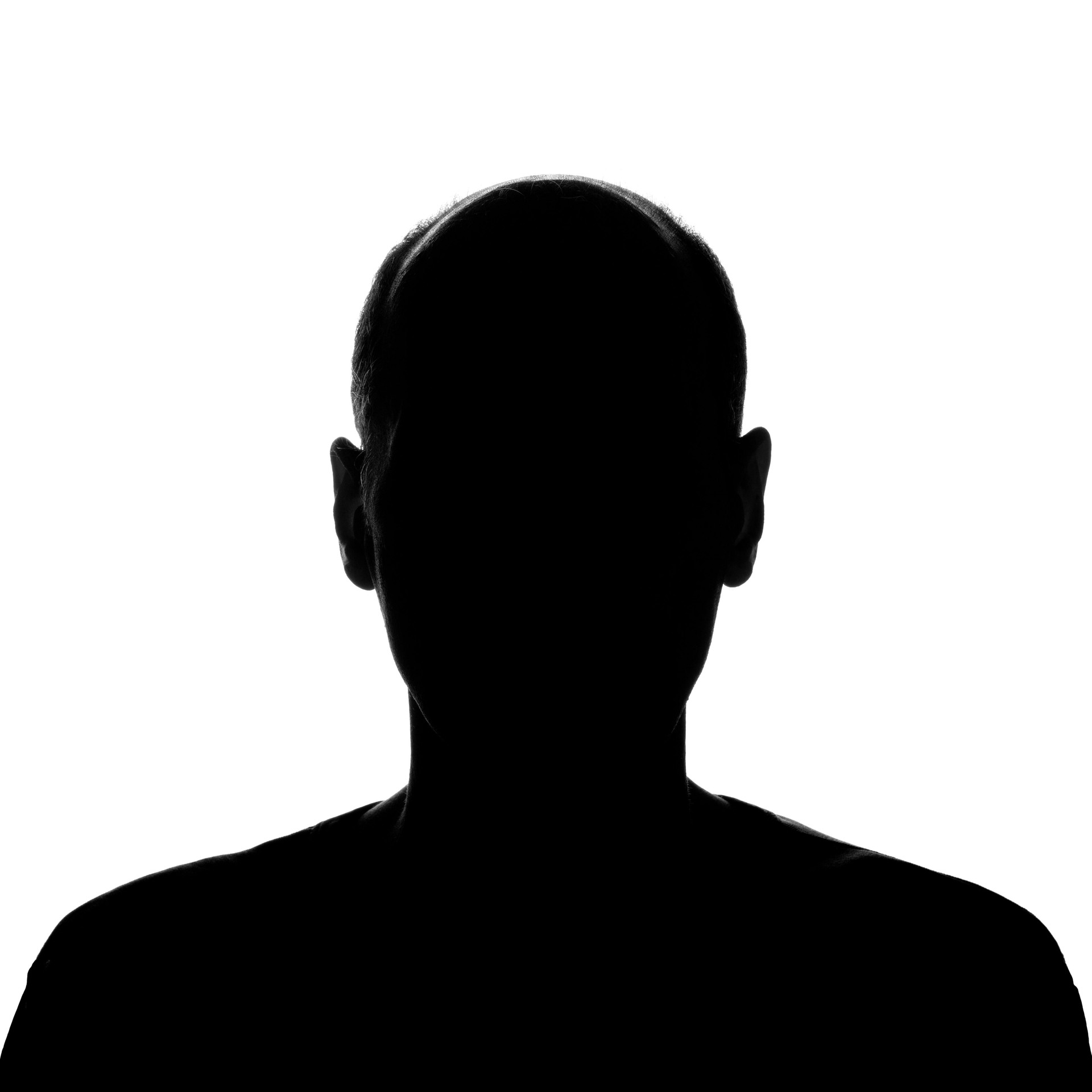 Head and Shoulders Man's Silhouette