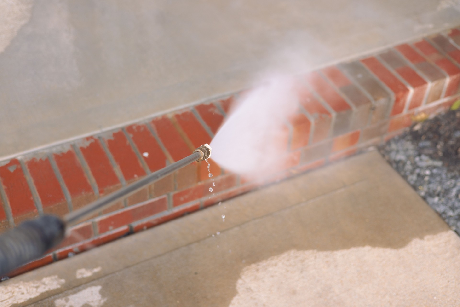 Pressure Washing - House Steps